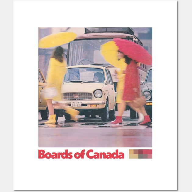 Boards of Canada  ^_^  70s Aesthetic Wall Art by unknown_pleasures